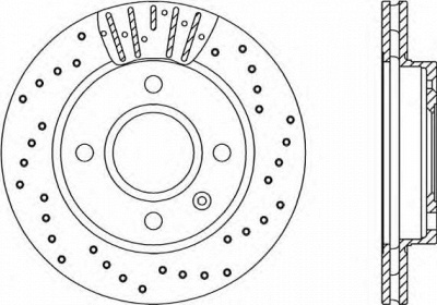 OPEN PARTS bdrs117625 -  Тормозной диск